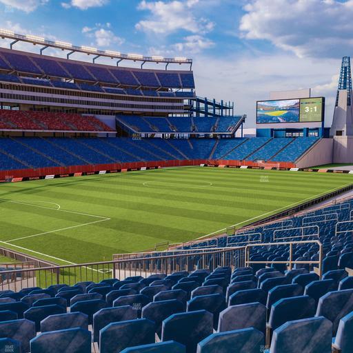 Gillette Stadium - Section 116 Seat View