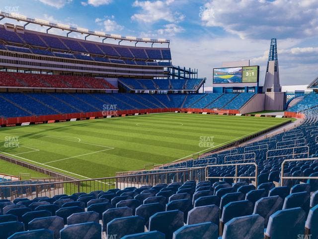 Gillette Stadium - Section 116 Seat View