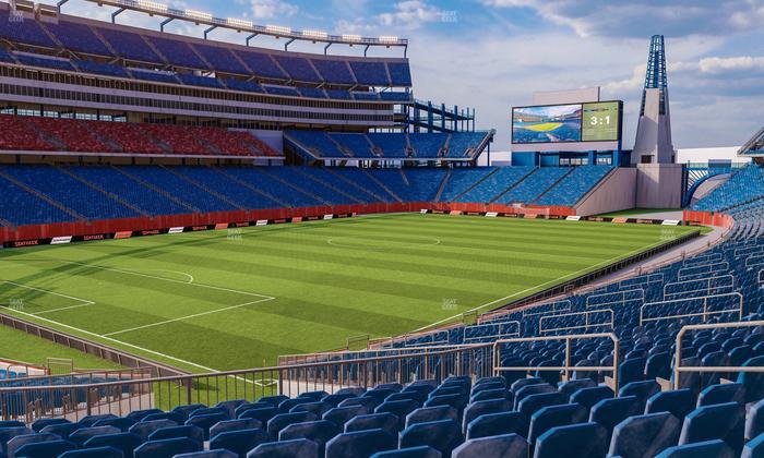 Gillette Stadium - Section 116 Seat View