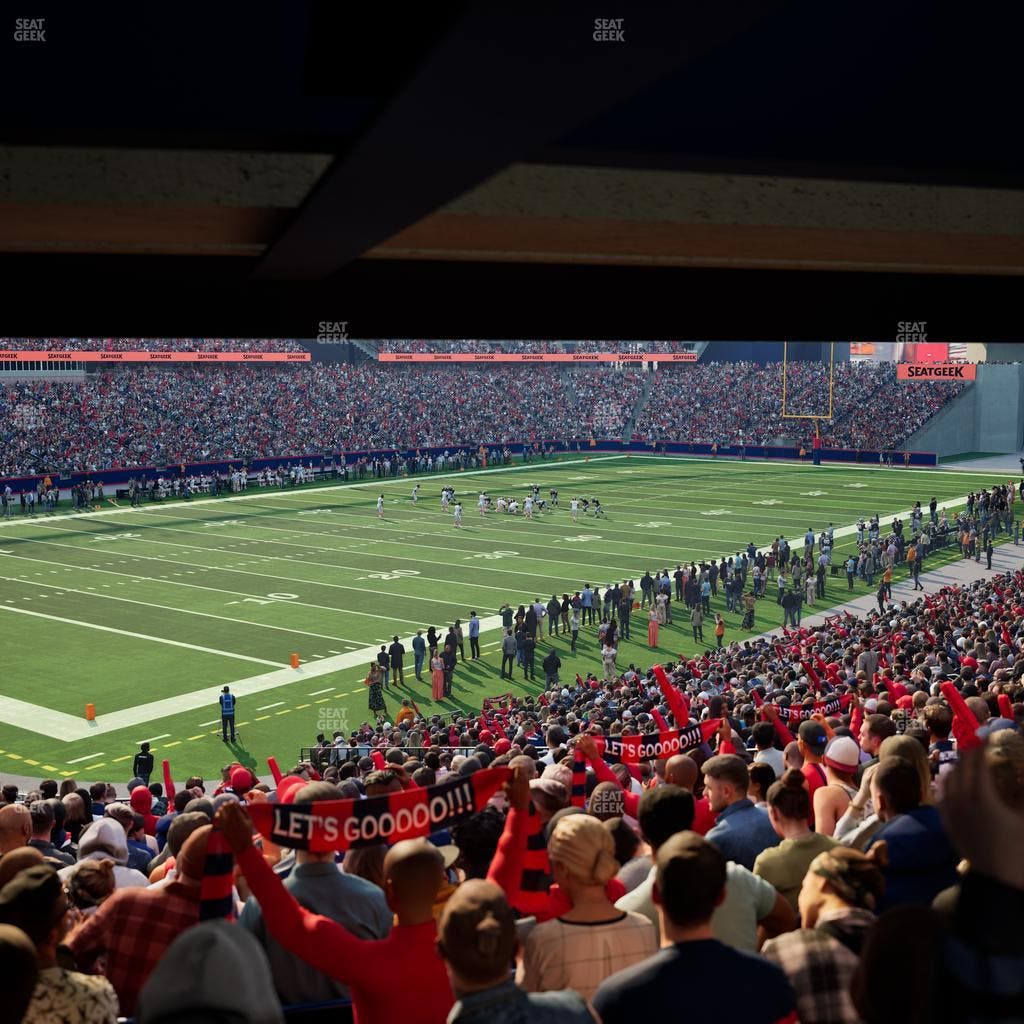 Gillette Stadium - Section 116 Seat View