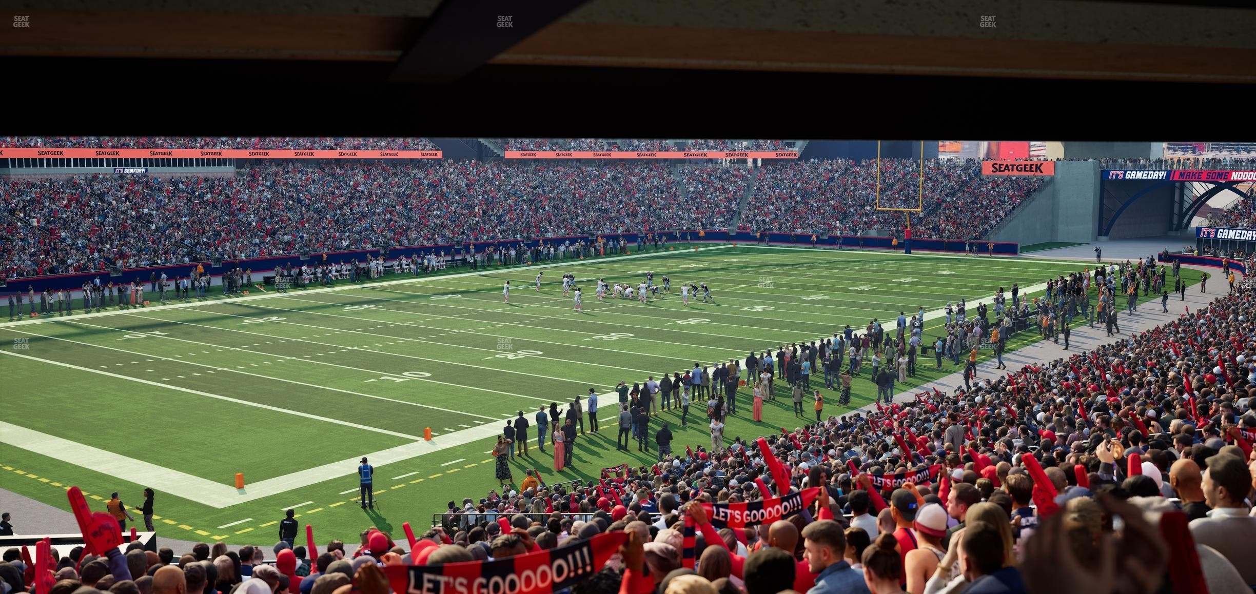 Gillette Stadium - Section 116 Seat View