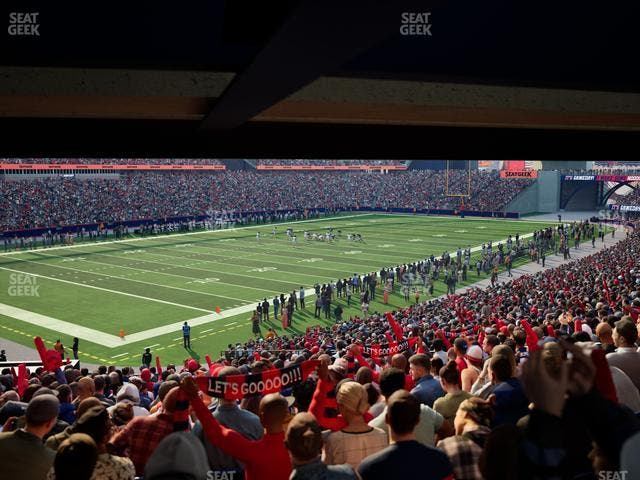Gillette Stadium - Section 116 Seat View Gillette Stadium - Section 116 Seat View