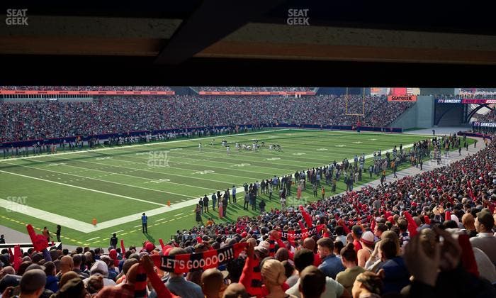 Gillette Stadium - Section 116 Seat View