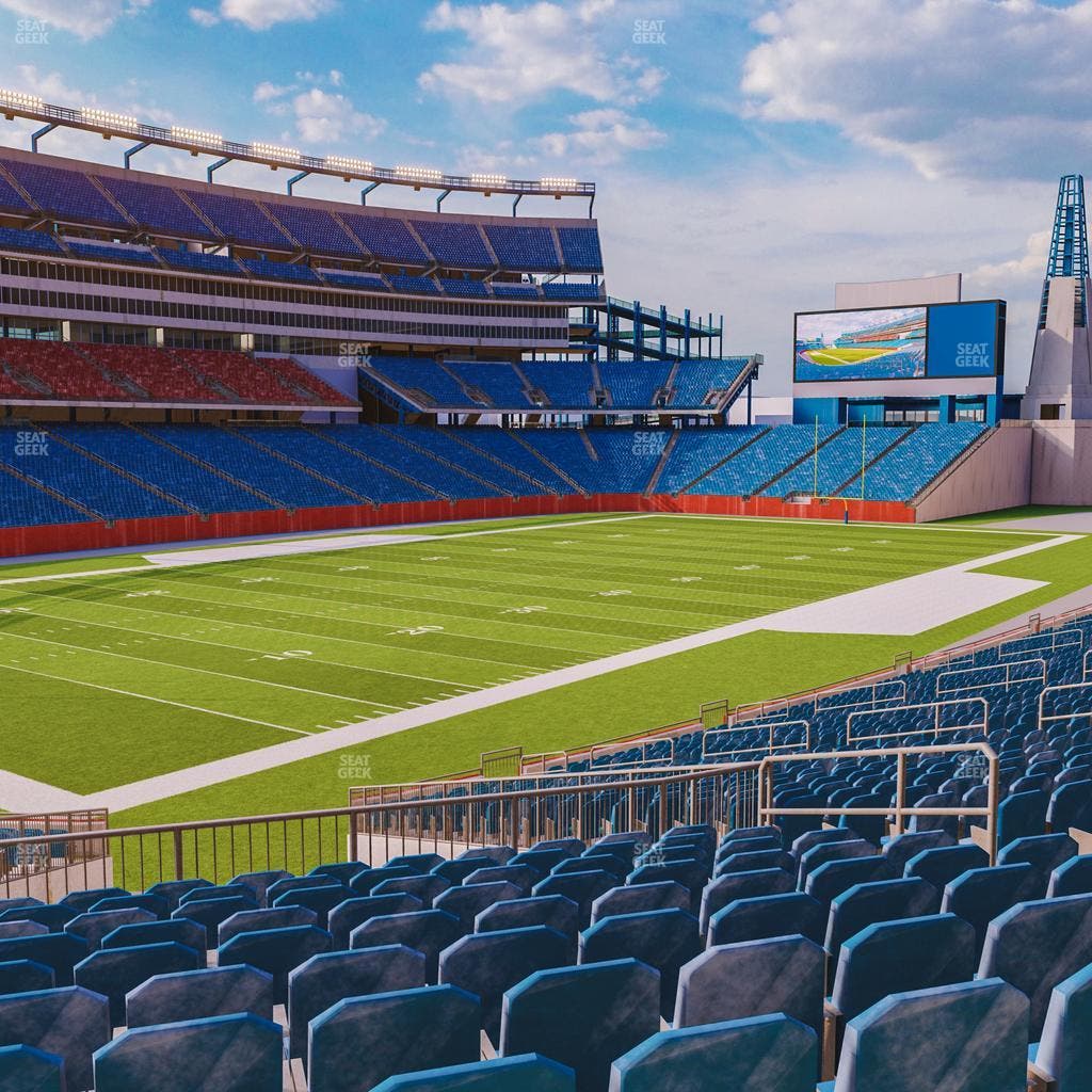 Gillette Stadium - Section 116 Seat View