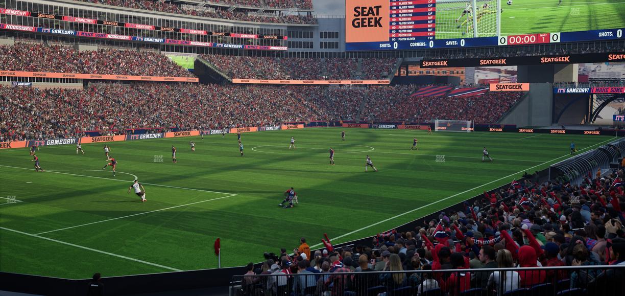 Gillette Stadium - Section 116 Seat View