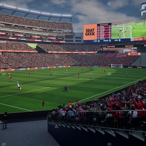 Gillette Stadium - Section 116 Seat View