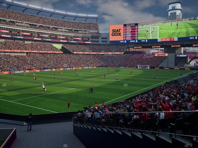Gillette Stadium - Section 116 Seat View
