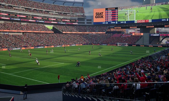 Gillette Stadium - Section 116 Seat View