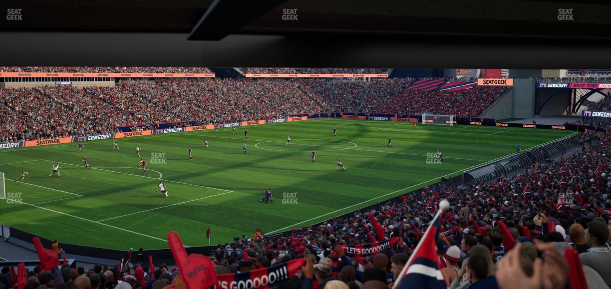 Gillette Stadium - Section 116 Seat View