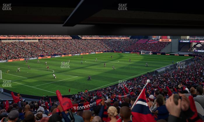 Gillette Stadium - Section 116 Seat View