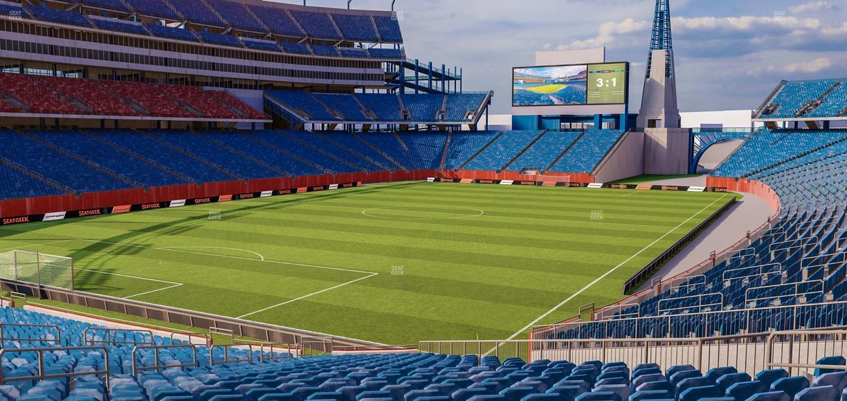 Gillette Stadium - Section 117 Seat View