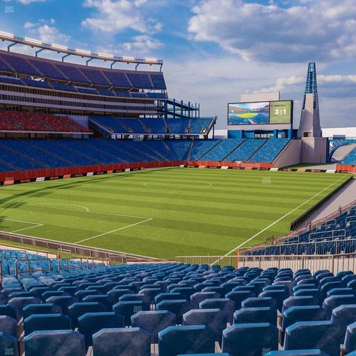 Gillette Stadium - Section 117 Seat View