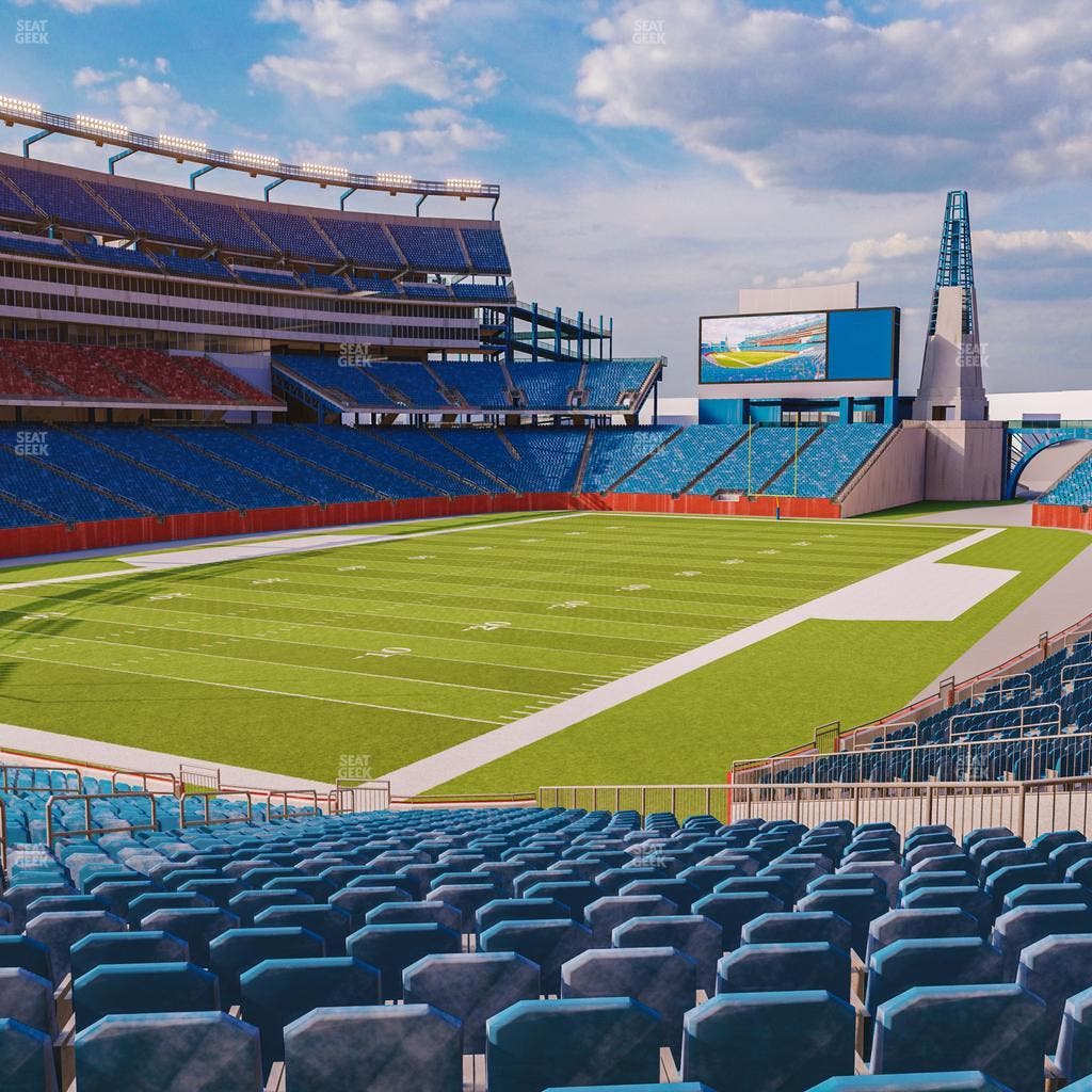 Gillette Stadium - Section 117 Seat View