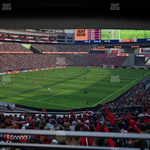 Gillette Stadium - Section 117 Seat View