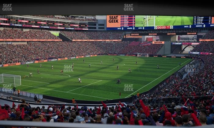 Gillette Stadium - Section 117 Seat View