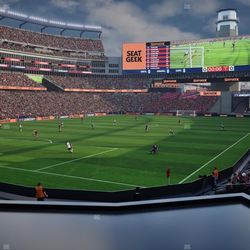 Gillette Stadium - Section 117 Seat View