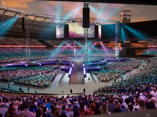 Gillette Stadium - Section 117 Seat View Gillette Stadium - Section 117 Seat View