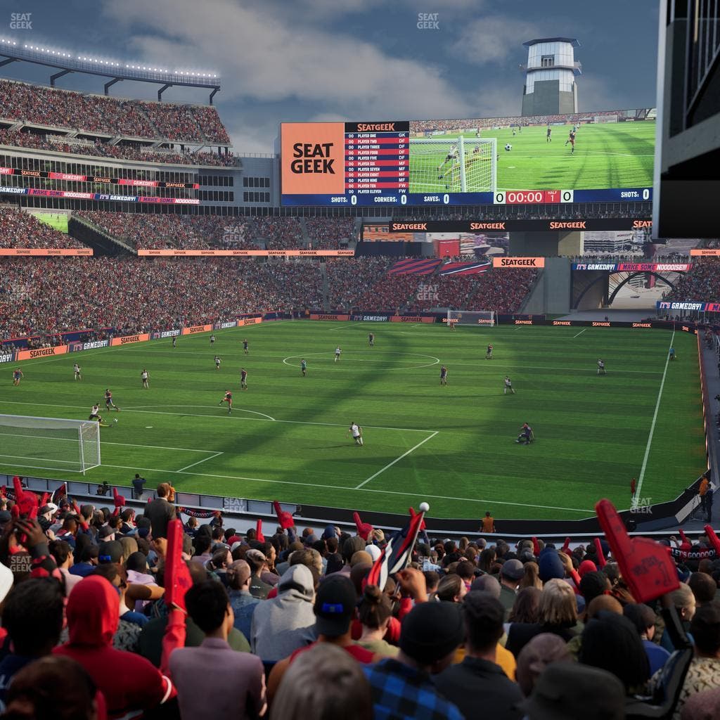 Gillette Stadium - Section 118 Seat View