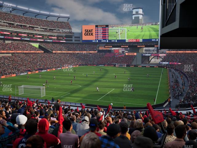 Gillette Stadium - Section 118 Seat View