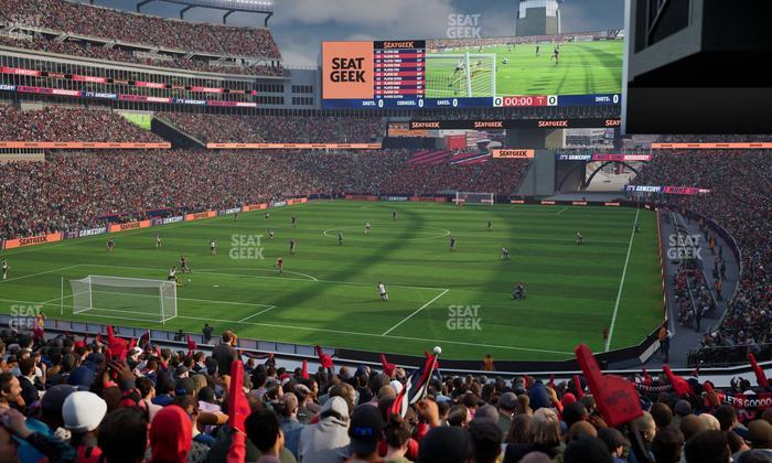 Gillette Stadium - Section 118 Seat View