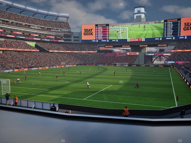 Gillette Stadium - Section 118 Seat View