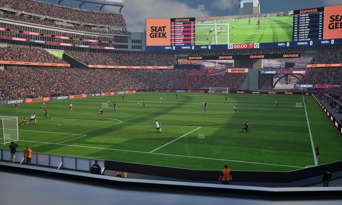 Gillette Stadium - Section 118 Seat View