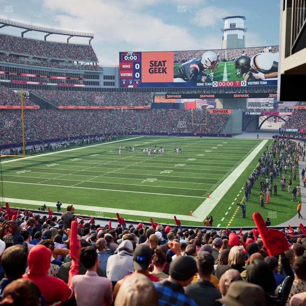 Gillette Stadium - Section 118 Seat View