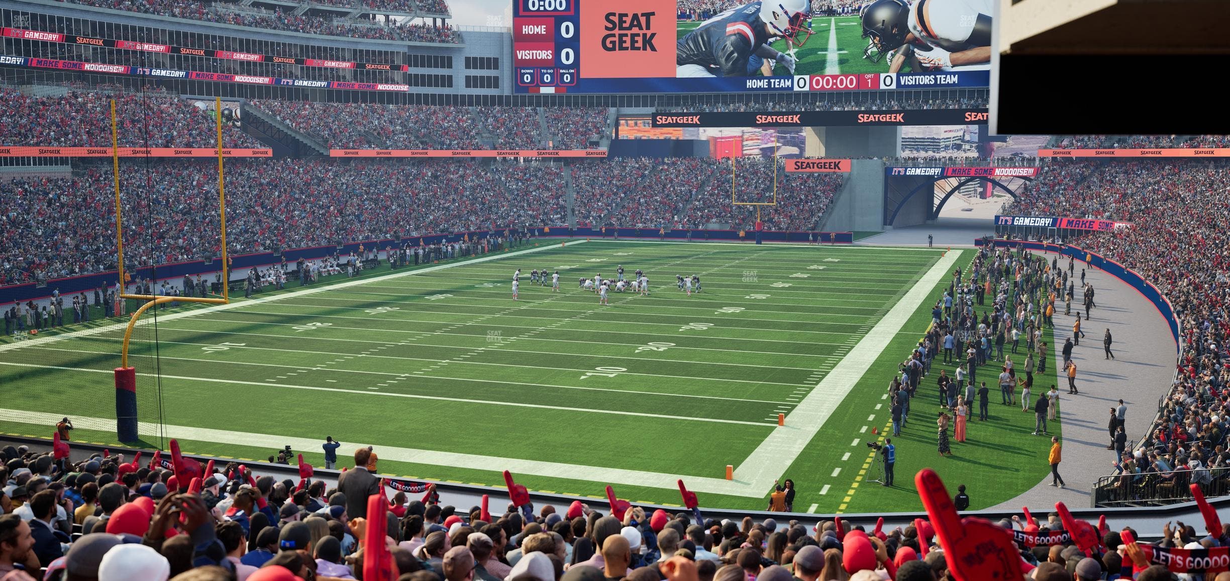 Gillette Stadium - Section 118 Seat View