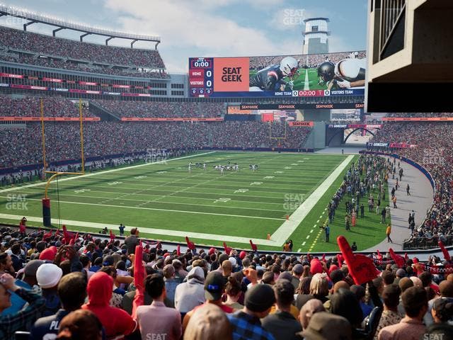 Gillette Stadium - Section 118 Seat View Gillette Stadium - Section 118 Seat View