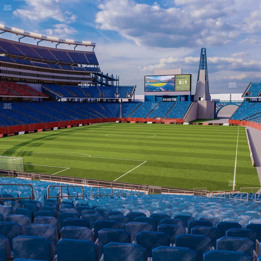 Gillette Stadium - Section 118 Seat View
