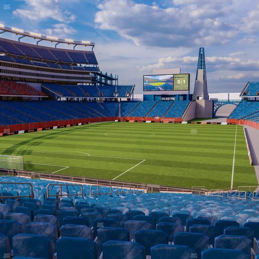 Gillette Stadium - Section 118 Seat View