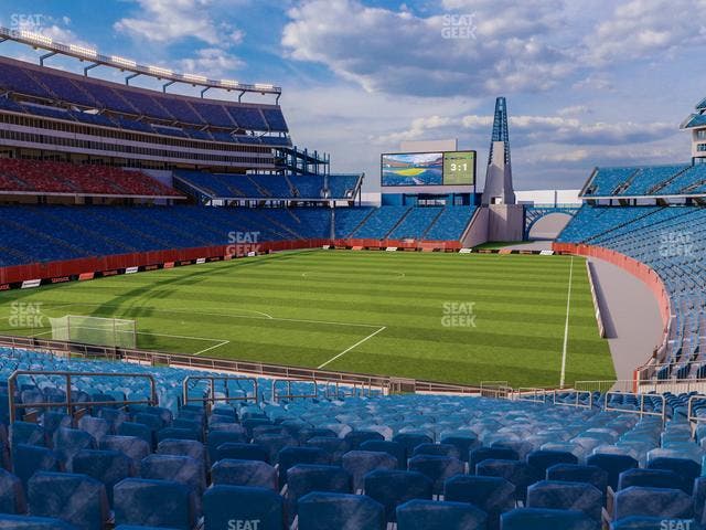 Gillette Stadium - Section 118 Seat View