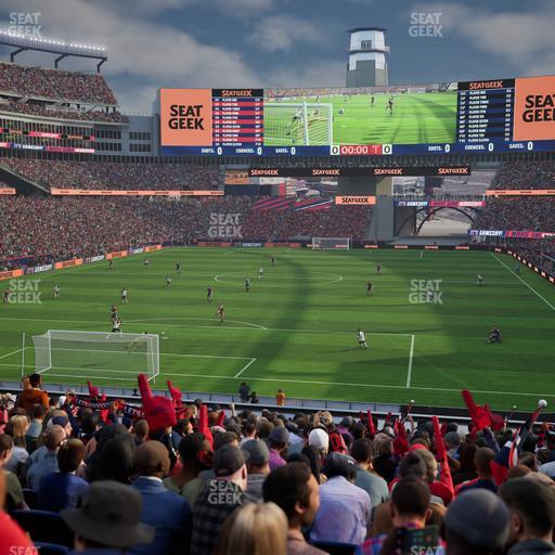 Gillette Stadium - Section 119 Seat View