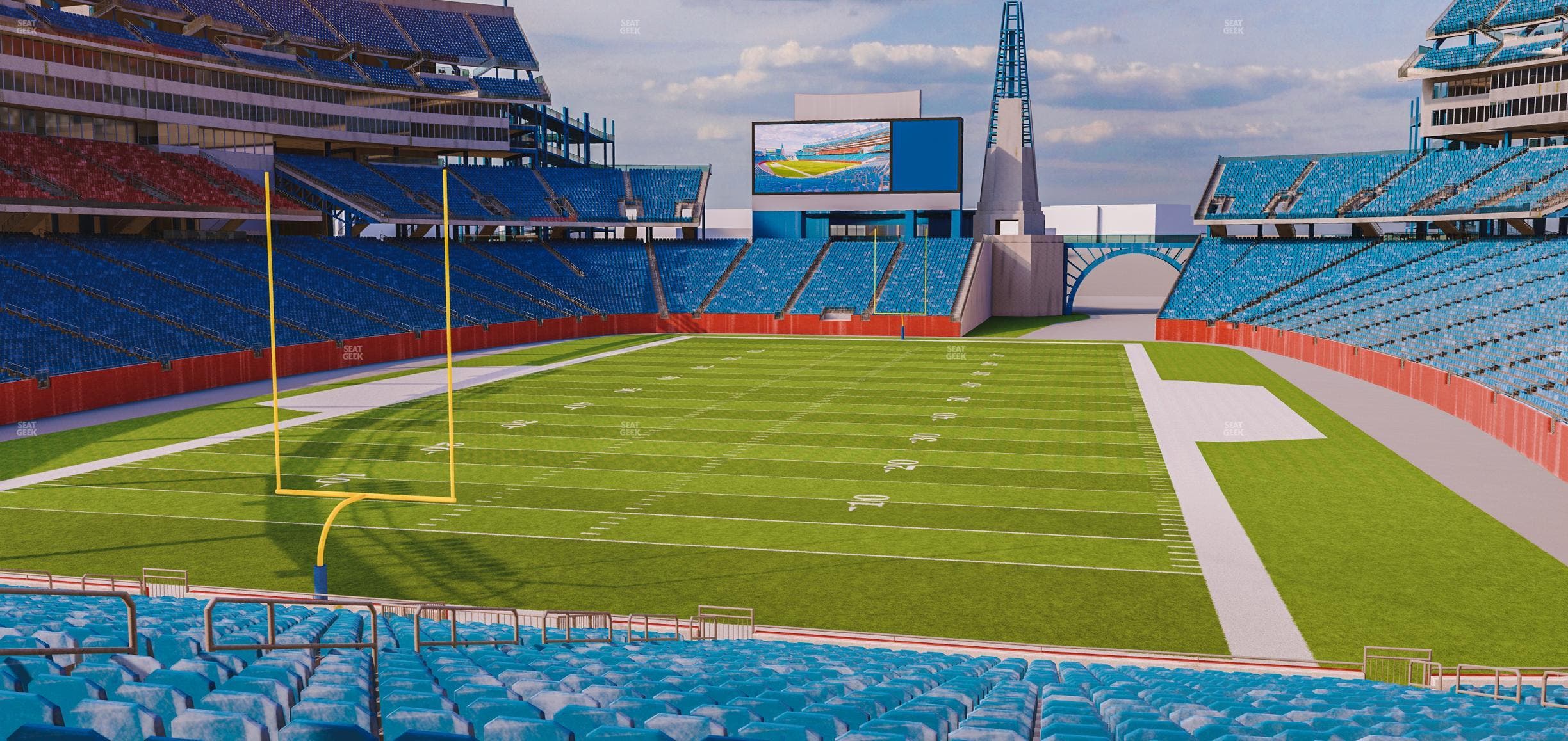 Gillette Stadium - Section 119 Seat View