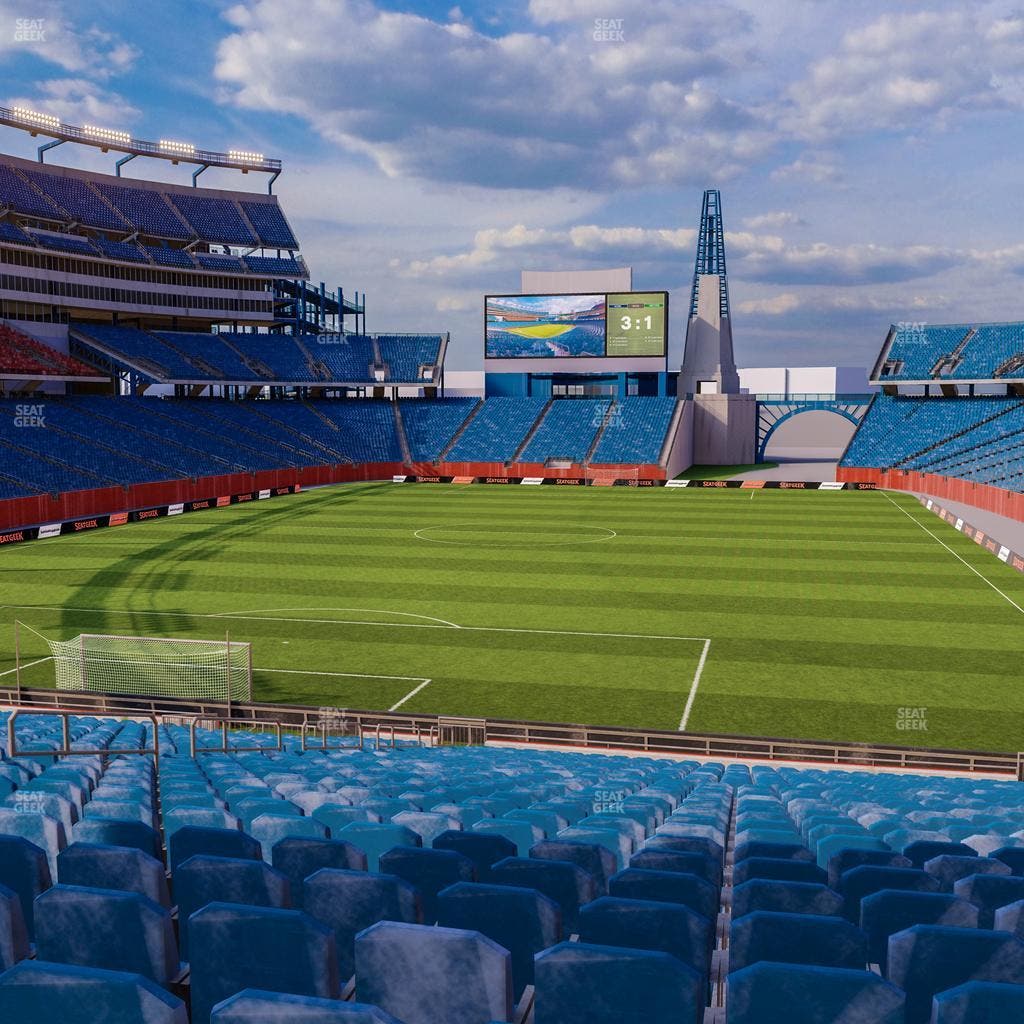 Gillette Stadium - Section 119 Seat View