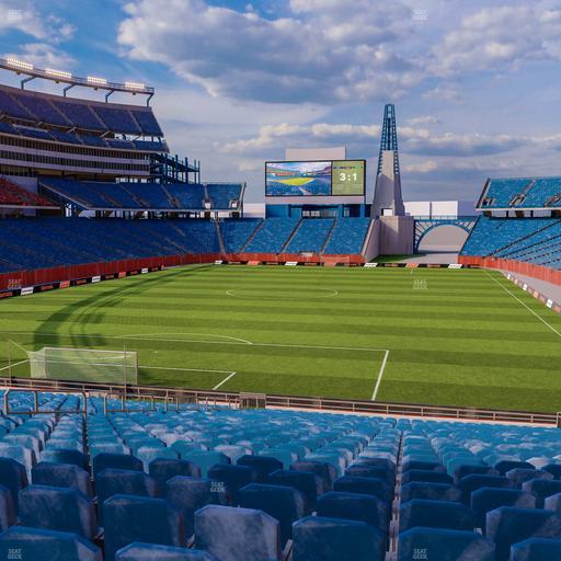 Gillette Stadium - Section 119 Seat View