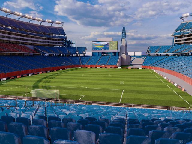 Gillette Stadium - Section 119 Seat View Gillette Stadium - Section 119 Seat View