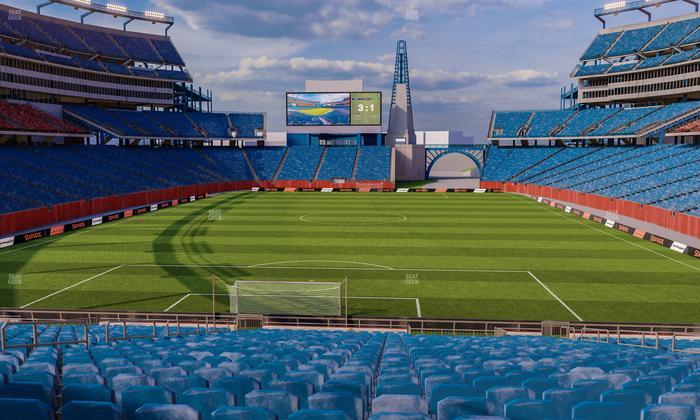 Gillette Stadium - Section 120 Seat View