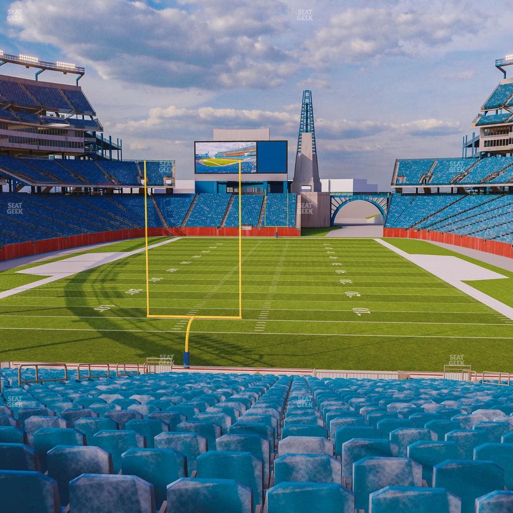 Gillette Stadium - Section 120 Seat View