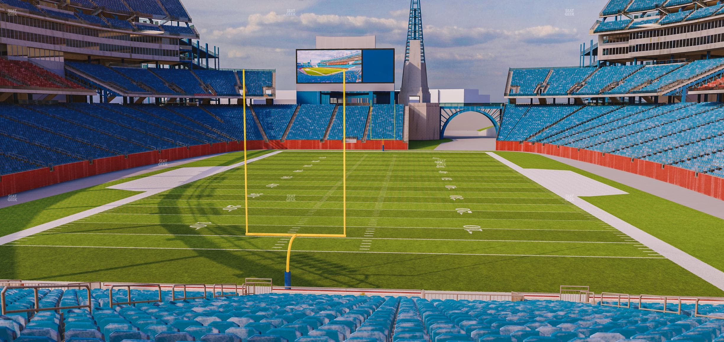Gillette Stadium - Section 120 Seat View