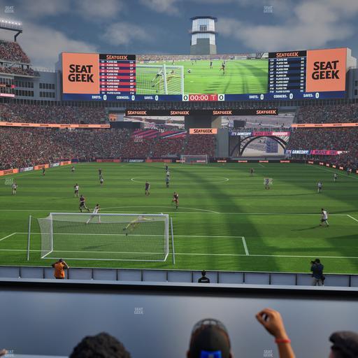 Gillette Stadium - Section 120 Seat View