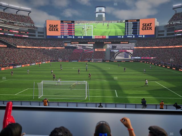 Gillette Stadium - Section 120 Seat View