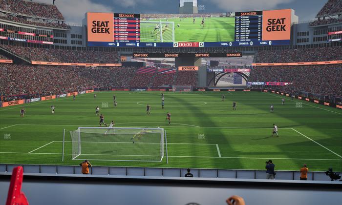 Gillette Stadium - Section 120 Seat View