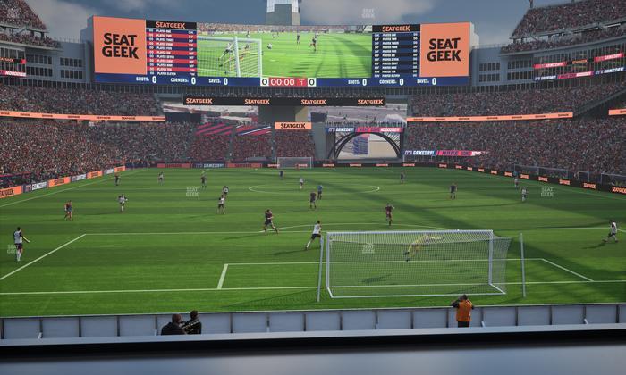 Gillette Stadium - Section 121 Seat View