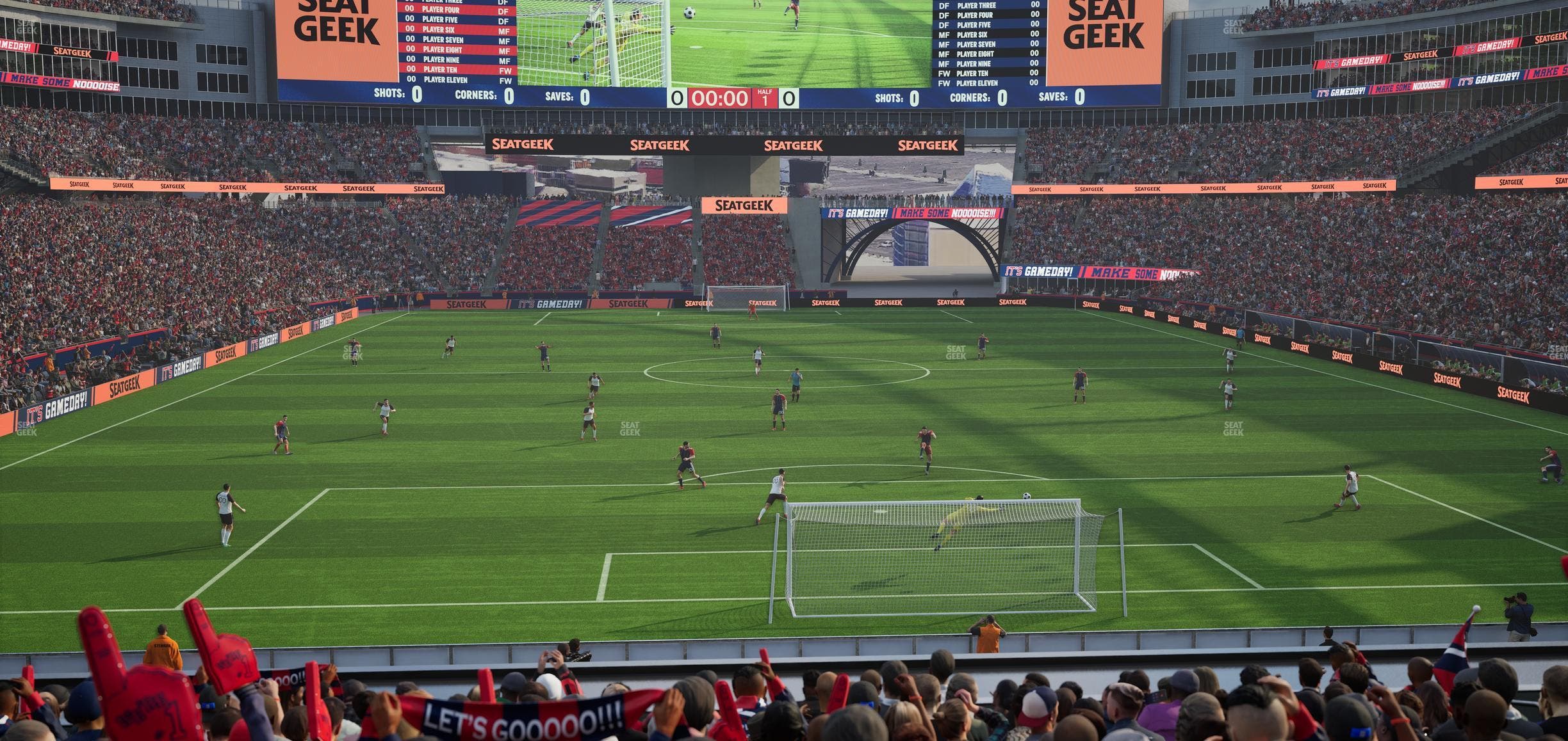 Gillette Stadium - Section 121 Seat View