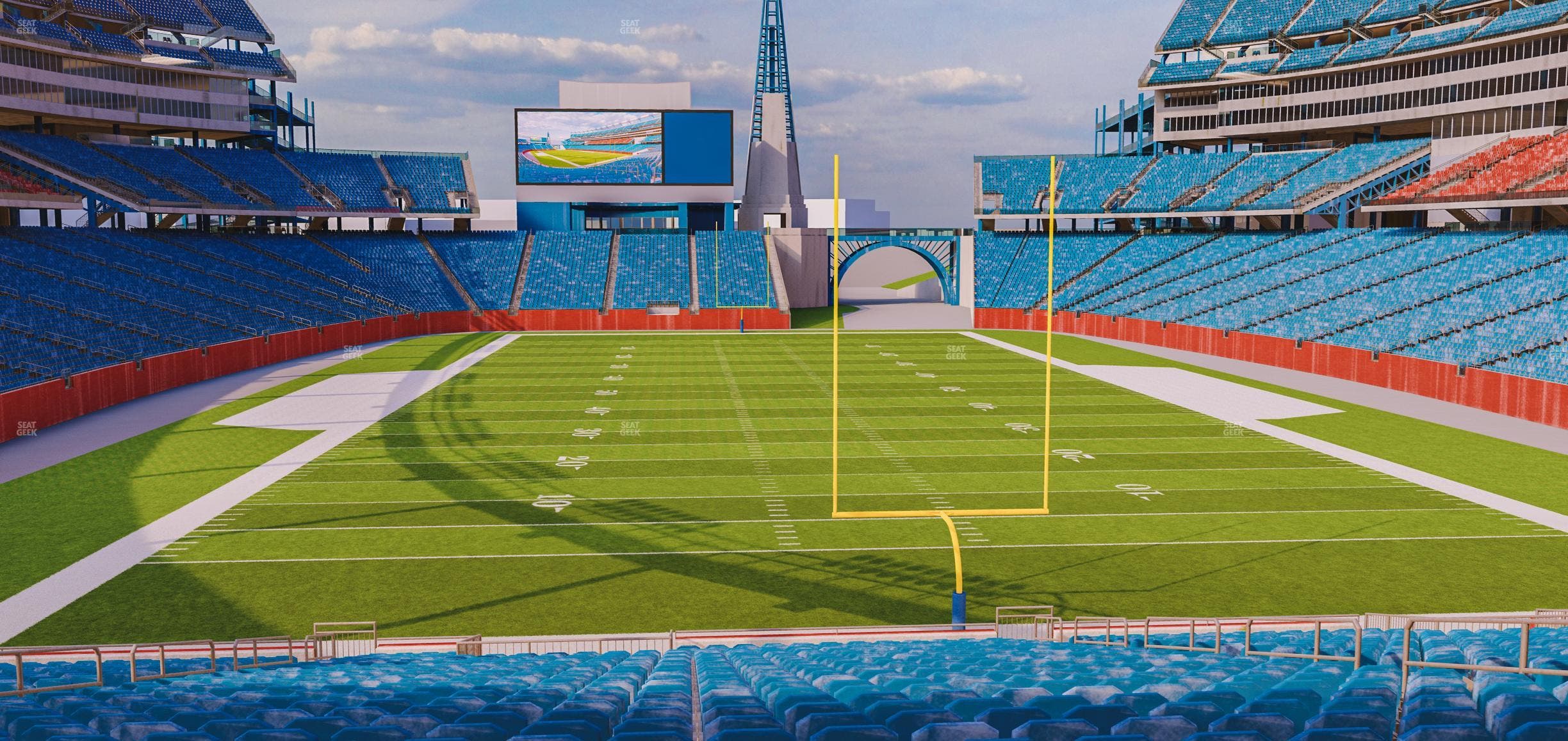 Gillette Stadium - Section 121 Seat View
