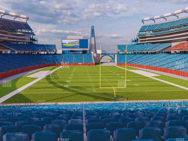 Gillette Stadium - Section 121 Seat View