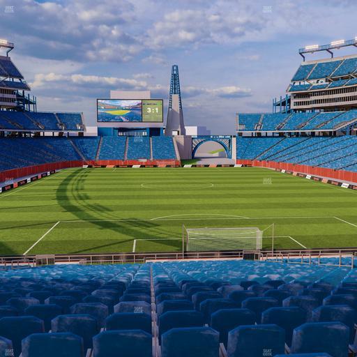 Gillette Stadium - Section 121 Seat View