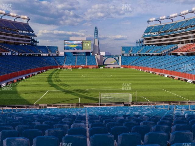 Gillette Stadium - Section 121 Seat View