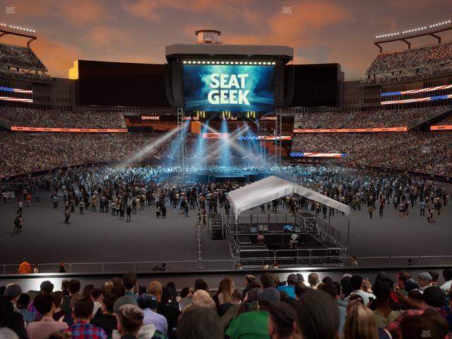 Gillette Stadium - Section 121 Seat View Gillette Stadium - Section 121 Seat View